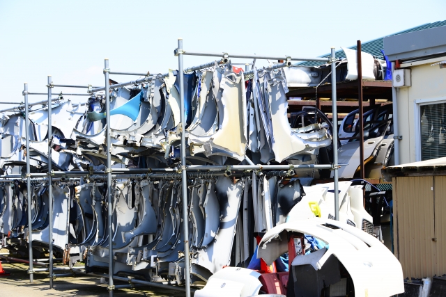 中古パーツとリビルト品の計算